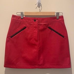 Red Hot Mini Skirt